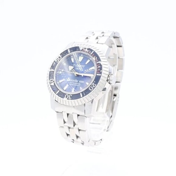 Vintage 46mm Tissot A464/564 Seastar 1000 Men's Automatic Wristwatch 2824-2 Runs - Picture 1 of 6